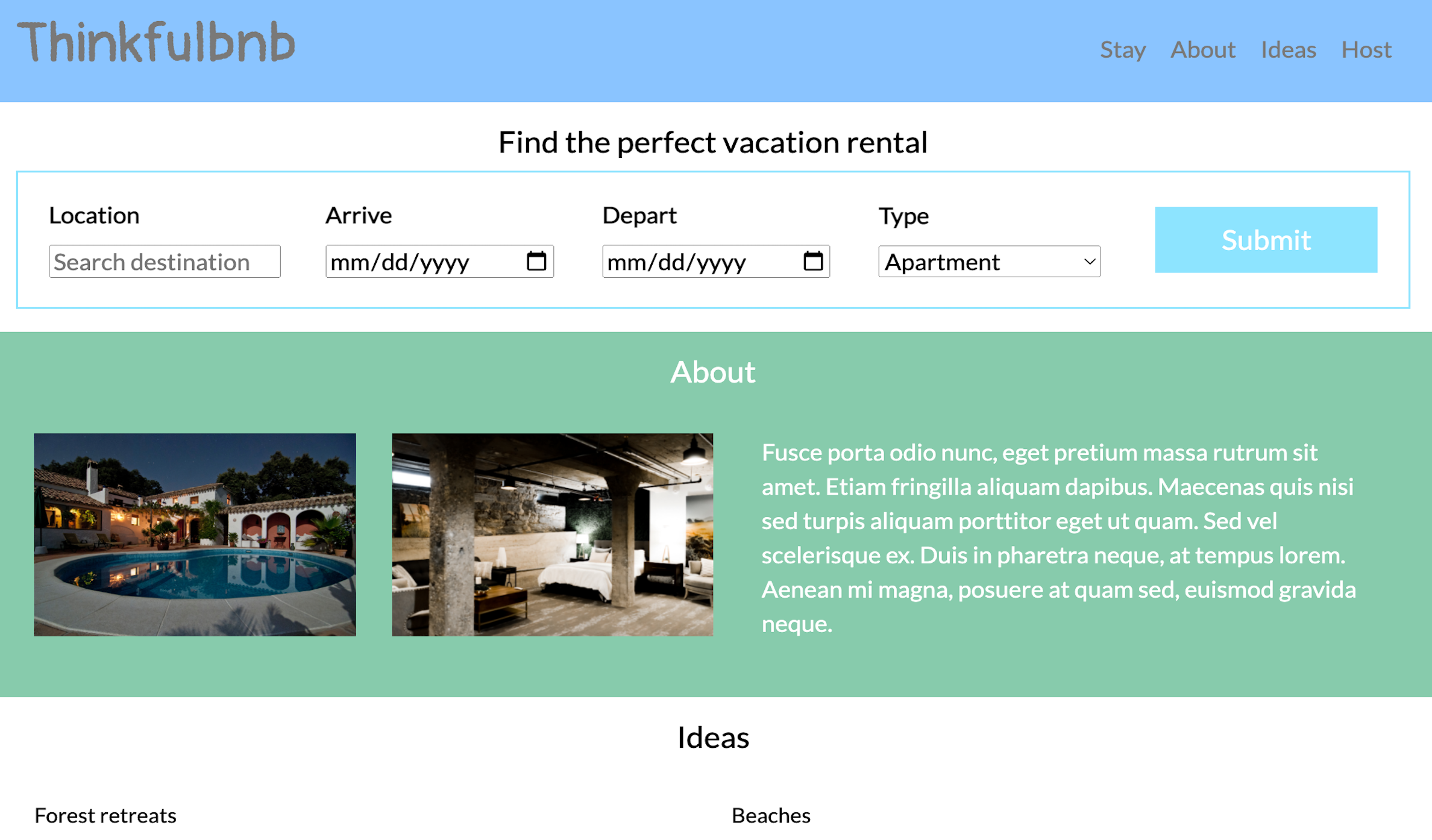 Thinkful BnB